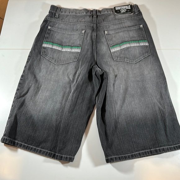 South Pole Other - Mens Vintage y2k SouthPole Jean Shorts Faded Black sz 36